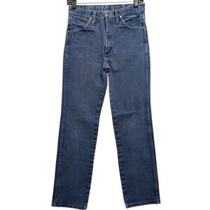 Y2K Wrangler 936DEN Cowboy Cut Slim Fit Jeans Mens 30x32 Blue Medium Wash